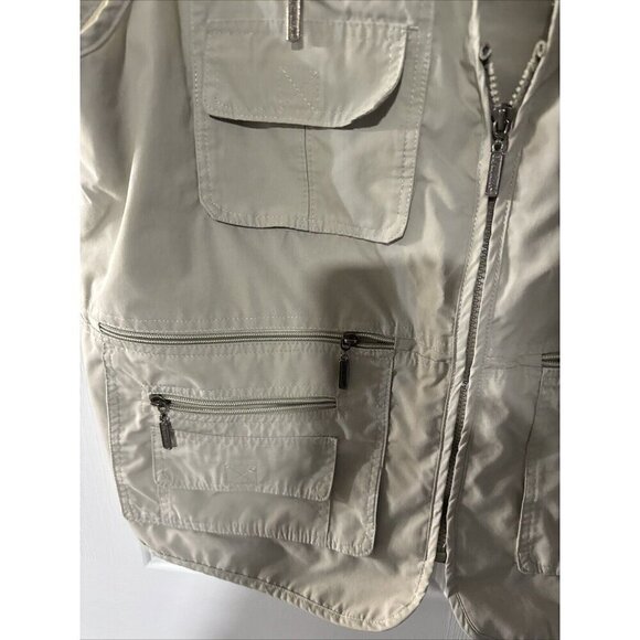 OLYMPIANA Men's Utility Fishing Hunting Safari Vest Large - Picture 5 of 6